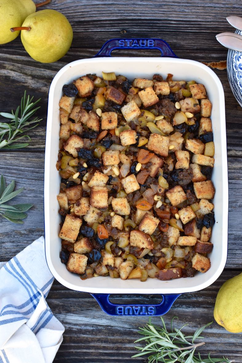 DSC_0001bis Fruit and pinenut stuffing, Mama ía blog