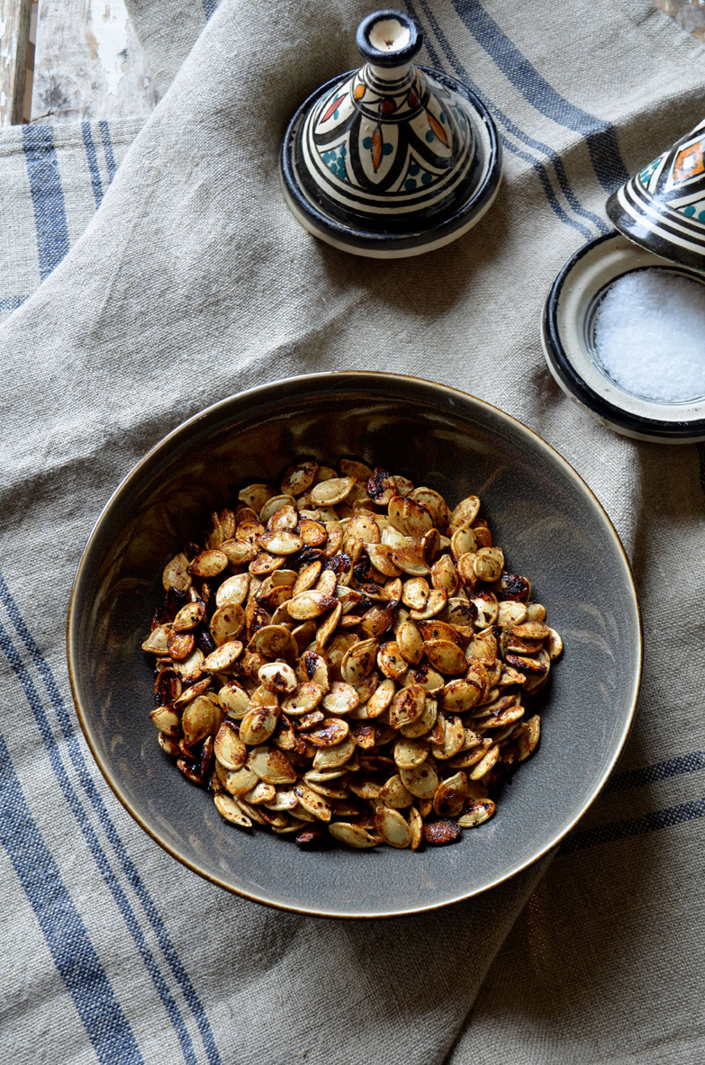 Spicy Roasted Pumpkin Seeds