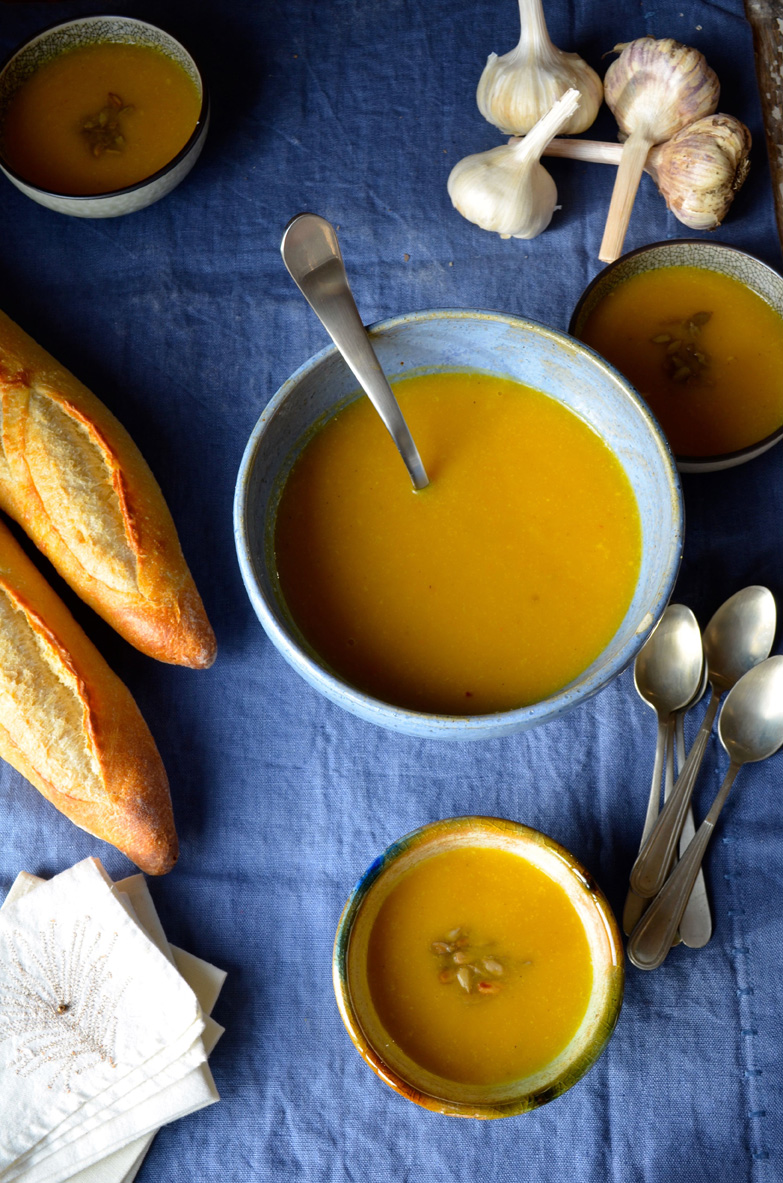 Roasted Pumpkin and Cumin Soup