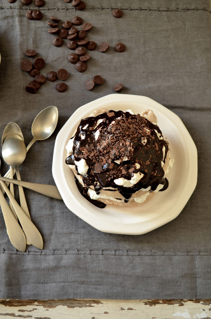 Chocolate Meringue Cake