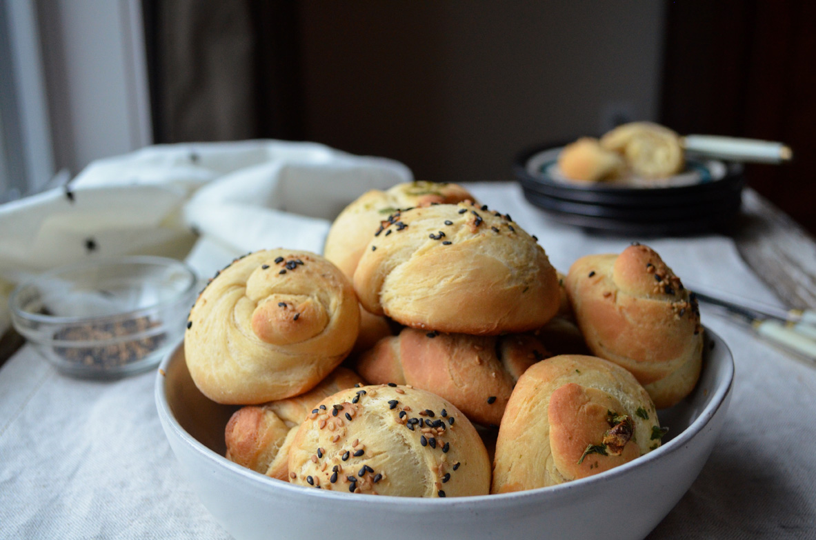 Dinner rolls three ways, Mama ía blog