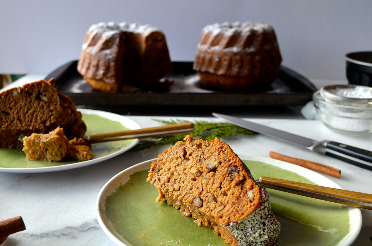 Banana nut bundt, Mama ía blog