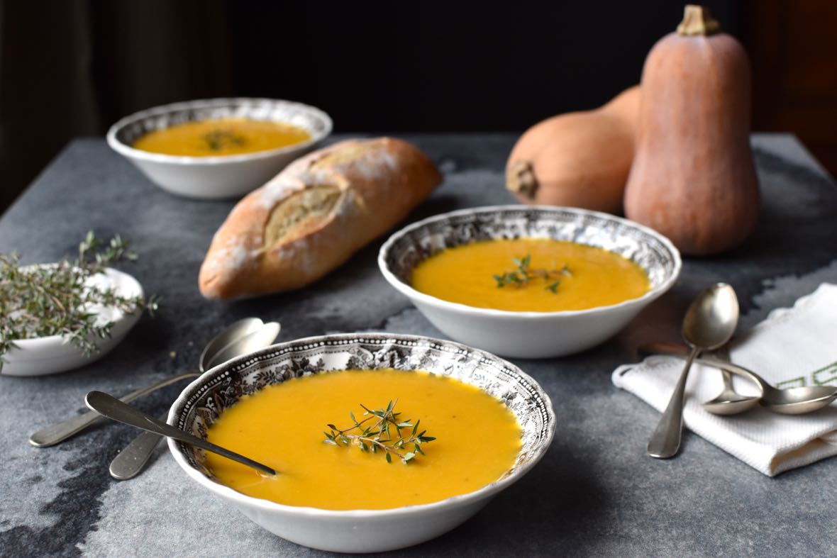 Butternut squash soup, Mama Ía blog