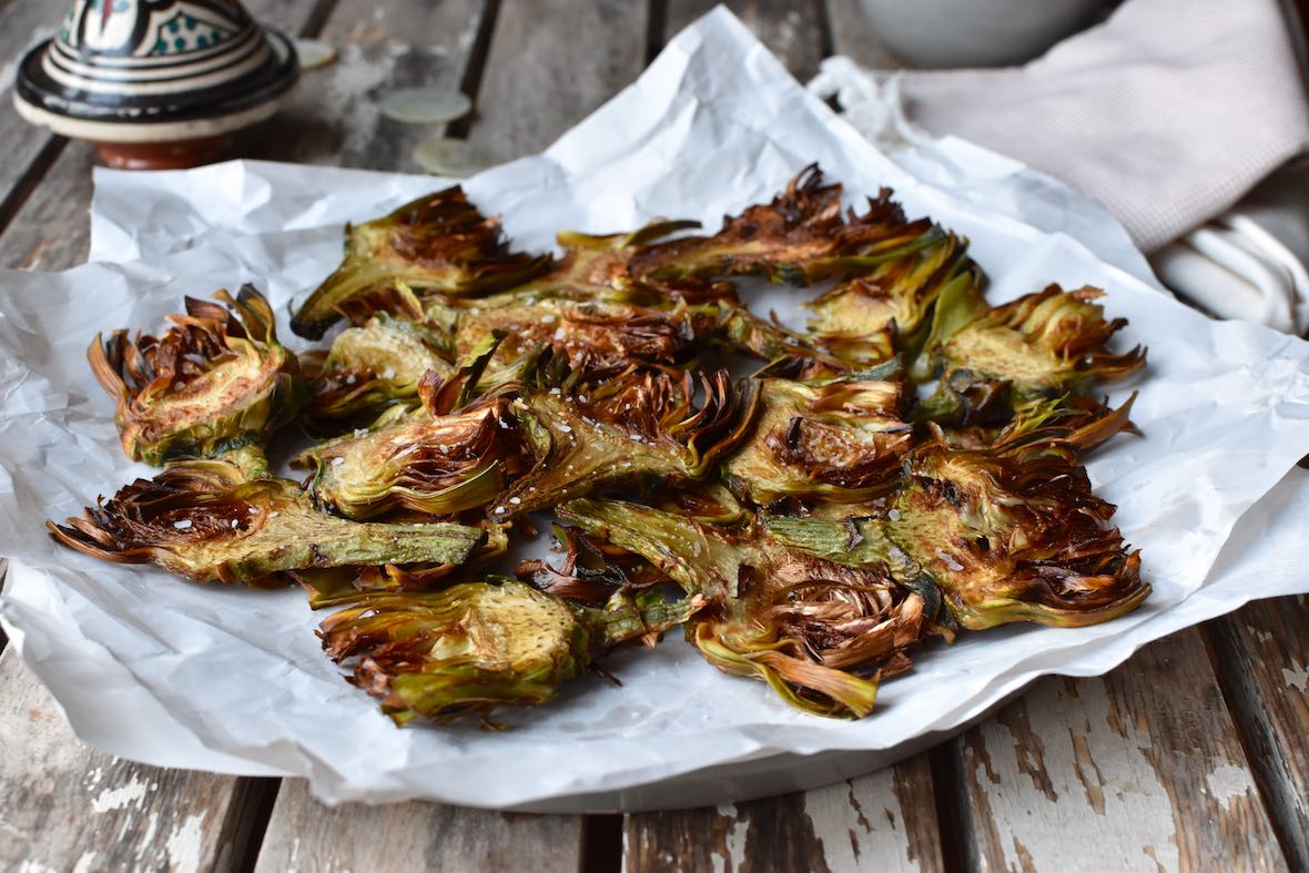 Crunchy artichokes, Mama Ía blog