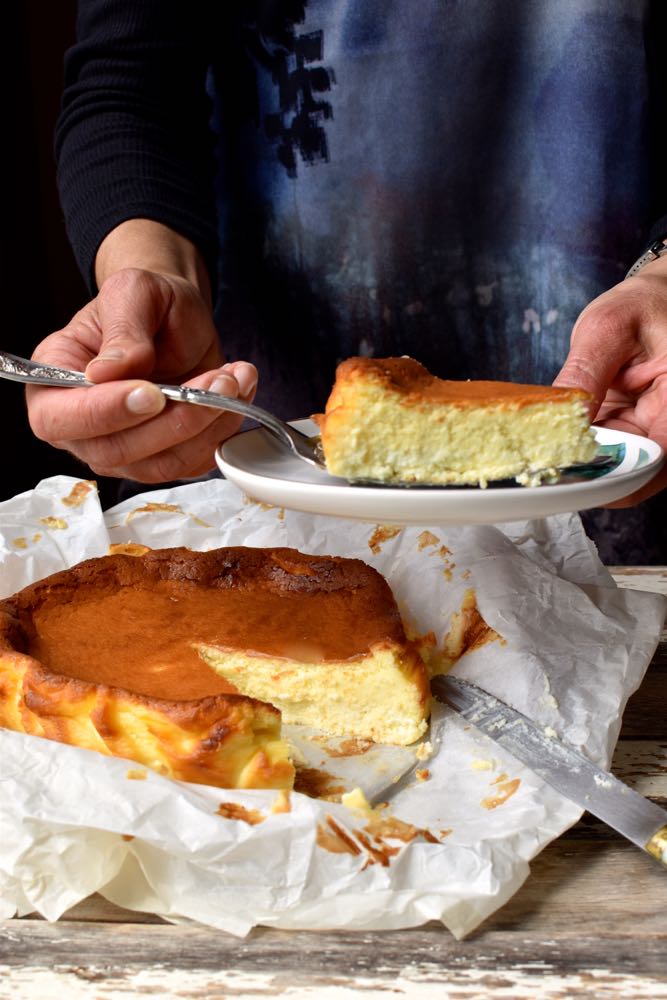 Basque cheesecake, Mama Ía blog