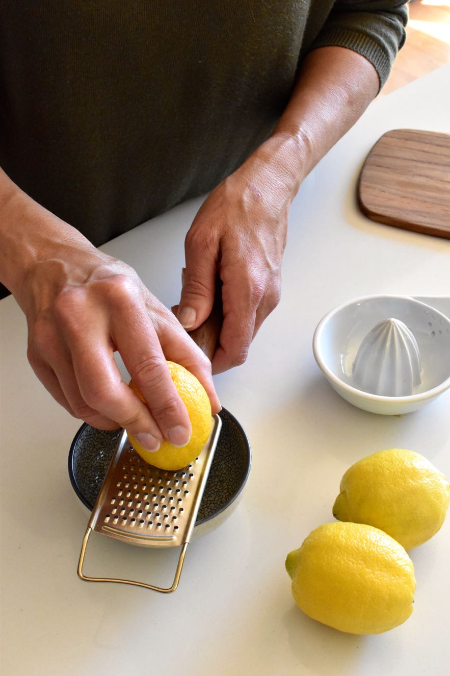 Lemon for baked sea bream, Mama Ía blog
