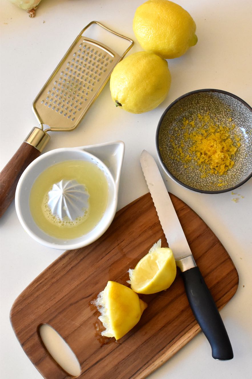 Lemon for baked sea bream, Mama Ía blog