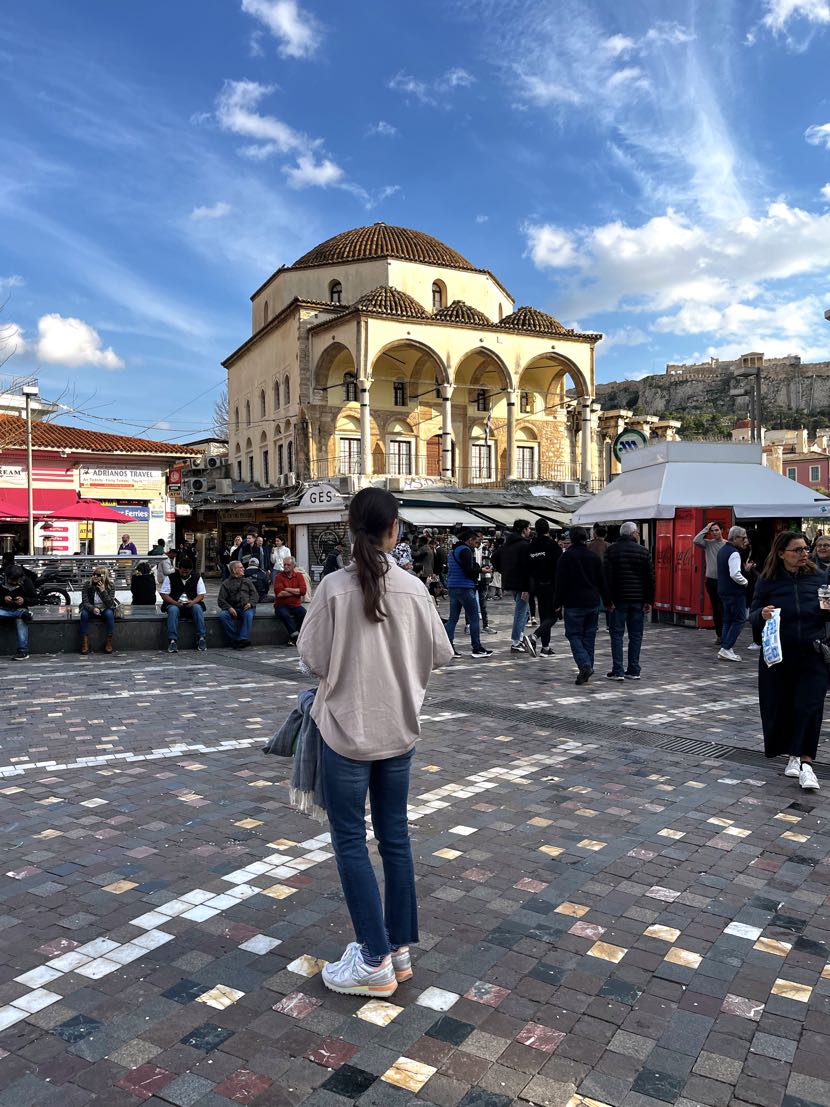 The very lively Monastiriki Square